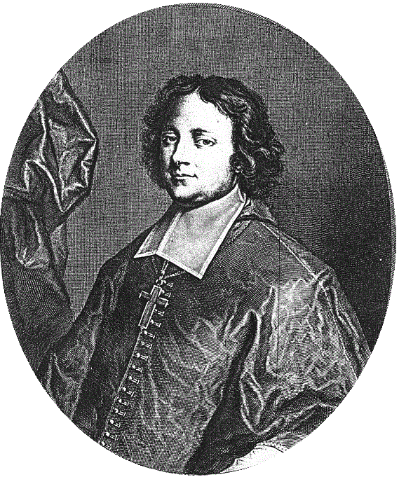Denis-François Bouthillier de Chavigny - Gravure de Duflos d'après Hyacinthe Rigaud